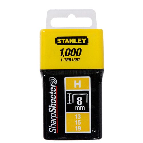 TŰZŐKAPOCS H TIPUS 8MM 1000DB STANLEY* 1-TRR135T