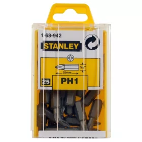 BIT HEGY 1/4 PH1 25MM 25DB STANLEY 1-68-942