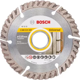 GYÉMÁNT VÁGÓTÁRCSA UNIVERZ.BOSCH 115Q 2608615058
