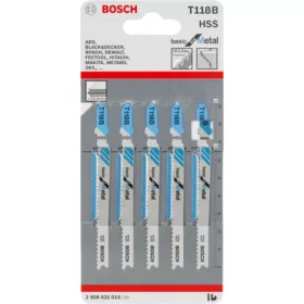 SZÚRÓFŰRÉSZLAP 5R.T118B FÉMHEZ.3MM BOSCH 2608631014