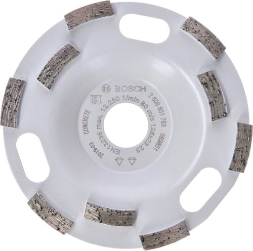 GYÉMÁNT CSISZOLÓKORONG BOSCH 125*22*5 2608601763