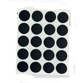 Csavartakaró 13Mm Öntapadó Műa.50Db Fekete