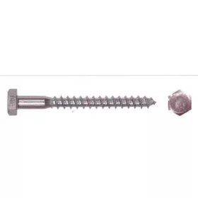 Gerüstschraube verzinkt 250 Stück/Packung 6*25 mm
