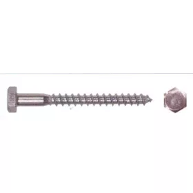 Gerüstschraube verzinkt 100 Stück/Box 8*140 mm