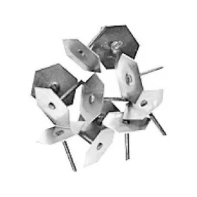 Sturmklammer Aluminium 100Stk./Karton Verstärkt