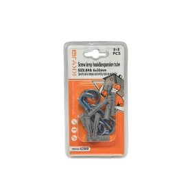   Lampenhaken 3,5*60mm Kunststoff mit Dübel 8 Stk./Karton K2569
