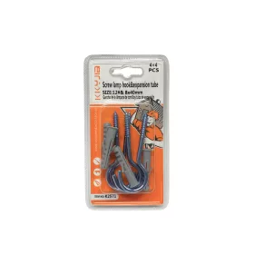 Lampenhaken 4*80Mm Kunststoff mit Dübel 4 Stk./Karton K2571