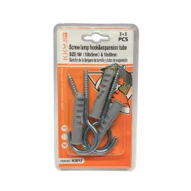 Lampenhaken 5*100Mm Müa.Mit Dübel 3Stk./Karton K3012