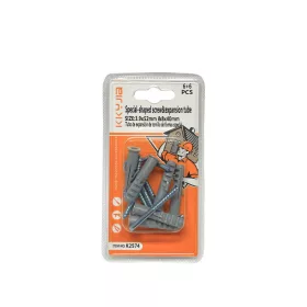 Wandhaken 4*50 mm Kunststoff. Mit Dübel 6 Stk./Karton K2574