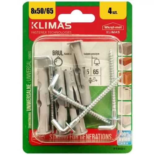 FALHOROG TIPLIVEL 4 DB KLIMAS BLISZTER 4,5X65 / 8X50 MM