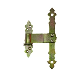 Torscharnier mit Bolzen Dekorativ 20cm Stück Gelb Verzinkt