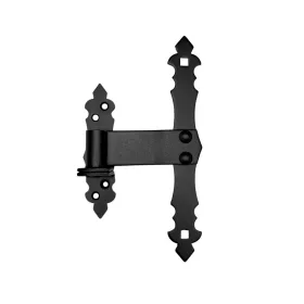 Torscharnier mit Bolzen Dekorativ 20Cm Stk Schwarz