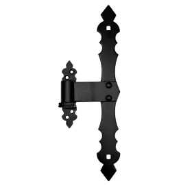 Torscharnier mit Bolzen Dekorativ 30Cm Stk Schwarz