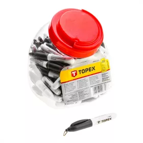 Filzstift Mini Schwarz (80 Stück/Box) Topex