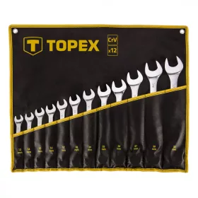 Ringmaulschlüsselsatz 12R 10-32Mm Crv Topex