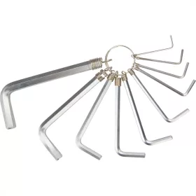 Inbusschlüsselsatz 10R. 1,5-10Mm Ring Topex