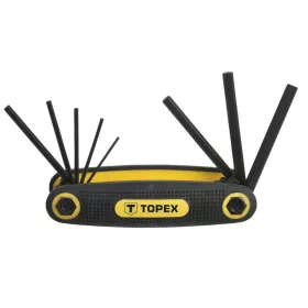 Inbusschlüsselsatz 8R. Satz 1,5-6Mm Topex
