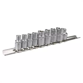 Torx-Bit-Satz 9R 1/4"-3/8" E5-E16 Topex