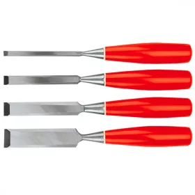 Holzmeißel-Set 4R. 6,12,18,24Mm Kunststoff Top Tools