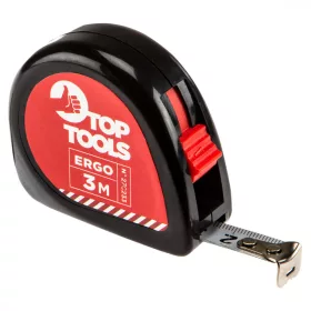 Ruletă de măsurare 3M/12.5Mm, roșie, Top Tools