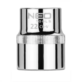 Steckschlüsselkopf 1/2" 22Mm 6P. Neo Tools