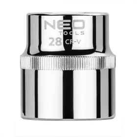 Steckschlüsselkopf 1/2" 28Mm 6P. Neo Tools