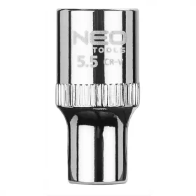 Steckschlüsselkopf 1/4" 5,5 mm 6P. Neo Tools