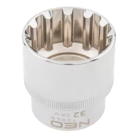 Steckschlüsselkopf 1/2" 32Mm 12P Neo Tools