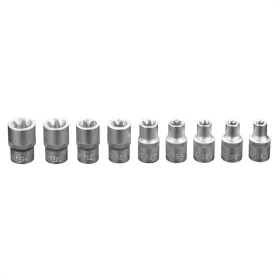 Torx-Steckschlüsselsatz 1/2" E10-E24-Ig 9R. Neo Tools
