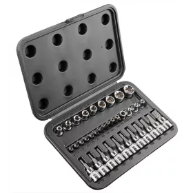 Torx-Schlüsselsatz 34R. 3/8" E4-E20,T10-T60 Neo Tools
