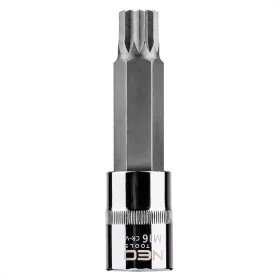   Torx 1/2" Sechskant-Steckschlüssel 12-Winkel M16X100 Neo Tools