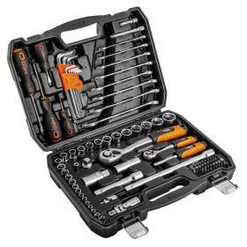   Dugókulcs Készlet 1/4"-1/2" 4-32Mm 100R. Neo Tools