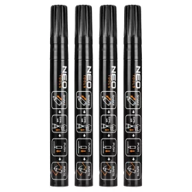 Lakkfilc Fekete Vízálló Vastag 4Db/Cs Neo Tools