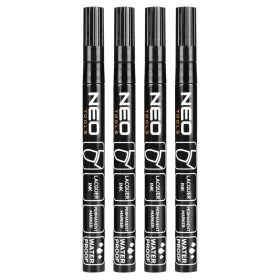 Lakkfilc Fekete Vízálló Normál 4Db/Cs Neo Tools