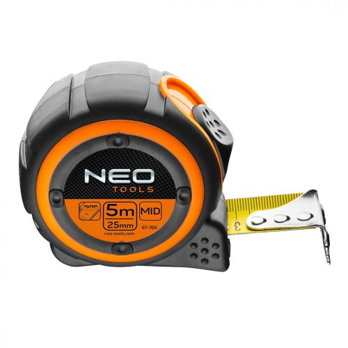 Mérőszalag 5M/25Mm Mágneses Neo Tools