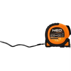   Mérőszalag 7,5M/25Mm Erős.Mágn.Autos.+Rö Neo Tools Fekete